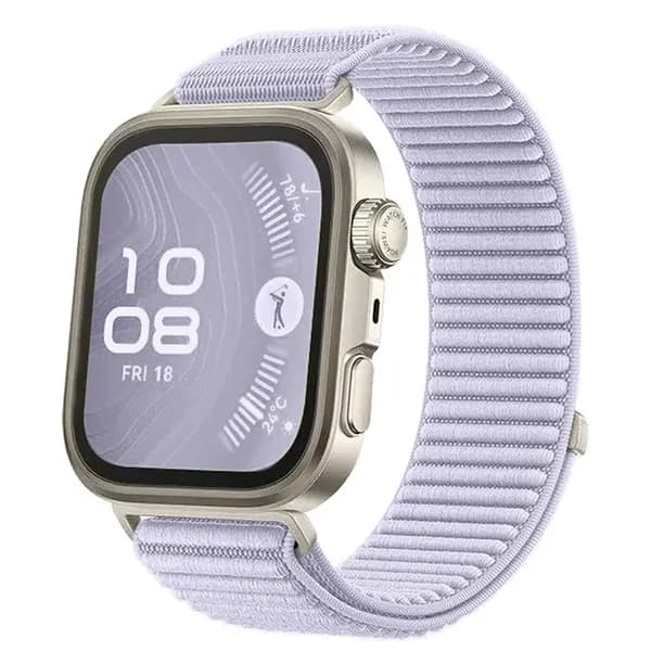 Подходит для часов Fit3 / 4 / 5 / Pro с нейлоновым плетением и черным воздухопроницаемым металлическим разъемом