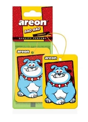 Освежитель воздуха AREON MАO BAO-BAO, подвесной картон, синяя собака 704-045-BAO