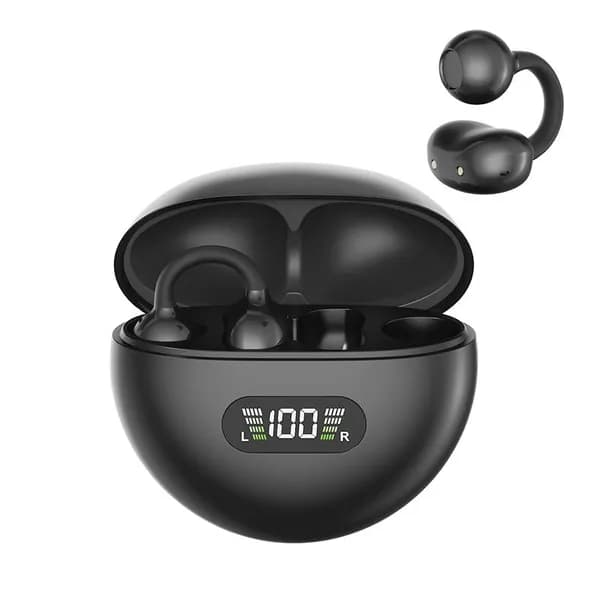 Наушники беспроводные с микрофоном, Bluetooth, USB Type-C, черный