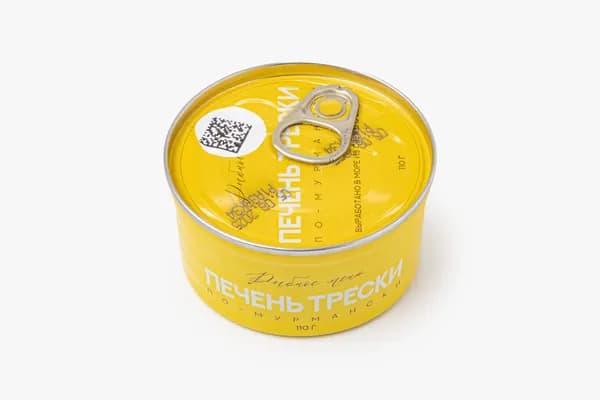 Печень трески "По-мурмански", 110 г