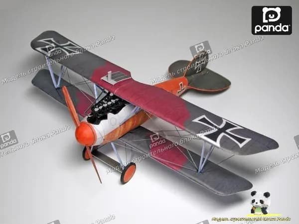 1:33,Британский альбатрос D.V-образный истребитель, бумажная модель самолета, ручная работа, подарок военному фанату