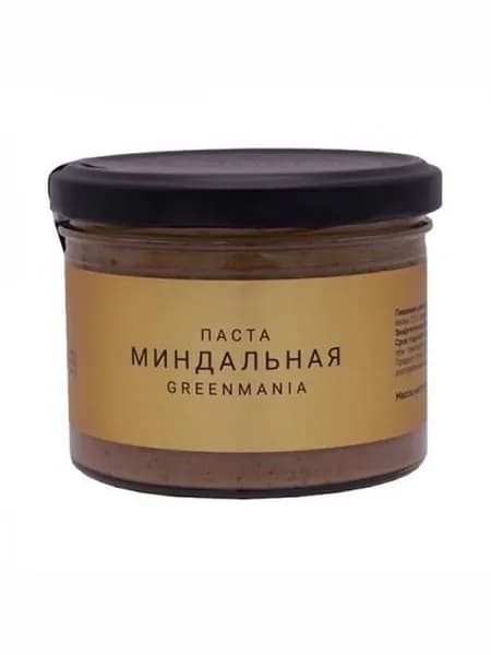 Greenmania Паста миндальная 200гр