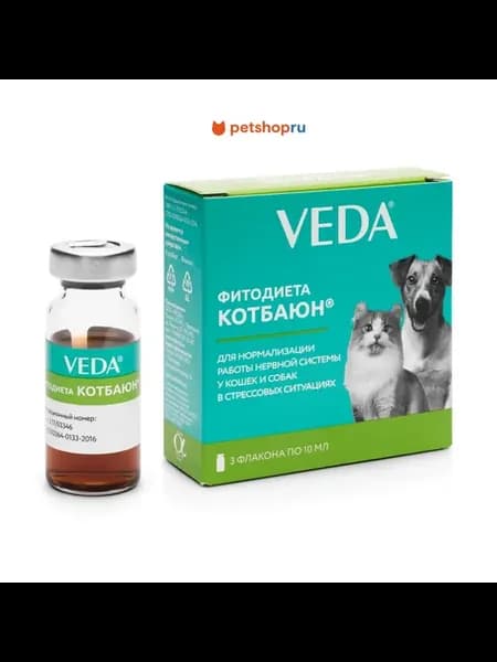 Кот Баюн Для коррекции поведения, 3 фл. по 10 мл