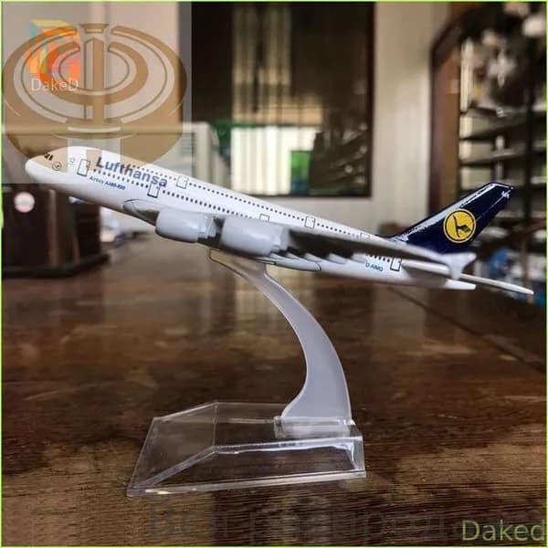 Металлический Модель Самолета Аэробус 380, Германия Люфтганза А380
