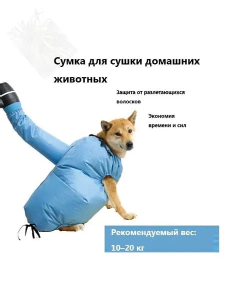 Сумка-сушка для кошек и собак Складная сетчатая, антицарапки, с защитой от укусов Надевается за секунды, экон