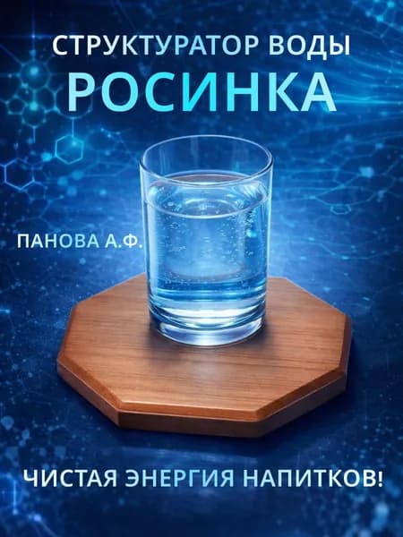 Структуратор Ионизатор Родниковой живой воды Росинка Панова А.Ф. подставка под ёмкость