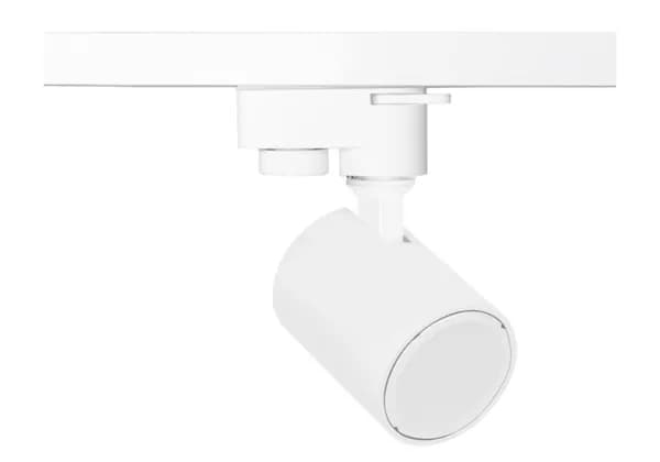 Трековый светильник Crystal Lux CLT 0.31 001 CLT 0.31 001 60 WH, Галогеновая, Металл/Белый, Металл/Белый, Современный, В кафе и рестораны, Цилиндр