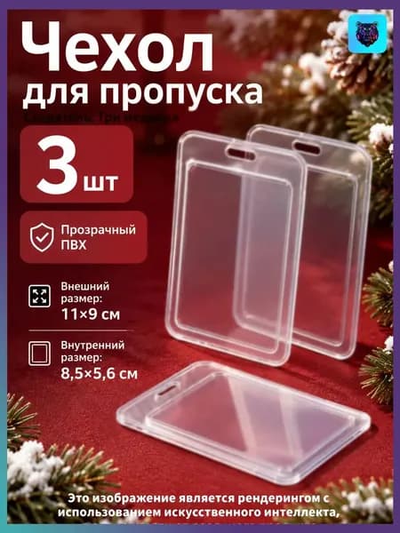 чехол для пропуска прозрачный (для пропуска чехол прозрачный)