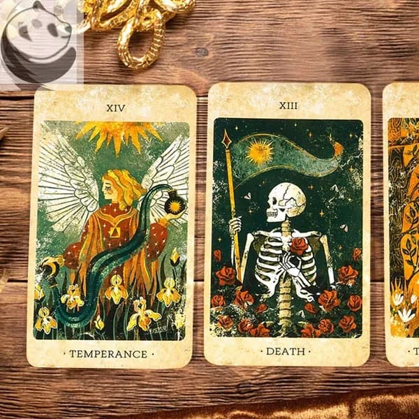 Карты Таро, The Solar Kingdom Tarot Cards A 78 Deck, издание для гадания на английском языке, игры в