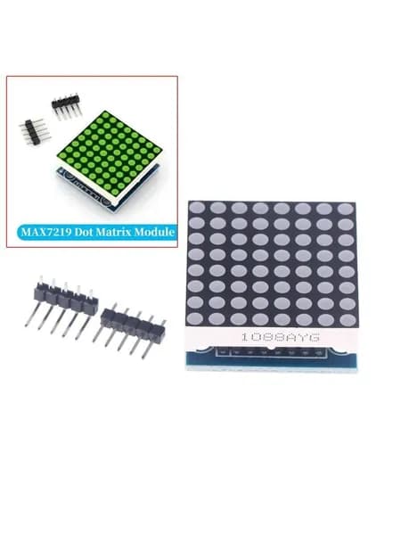 MAX7219 точечный матричный модуль