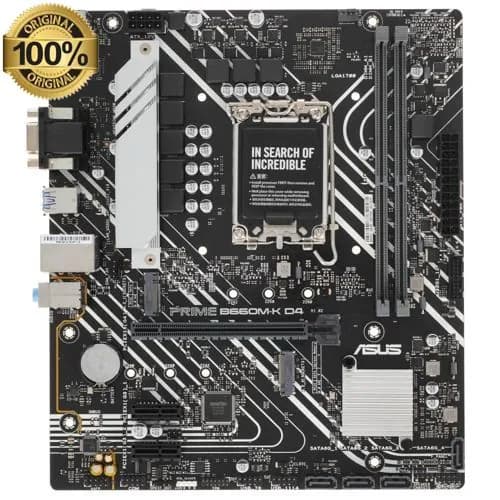 ASUS PRIME B660M-K D4, LGA 1700, DDR4, Материнская плата