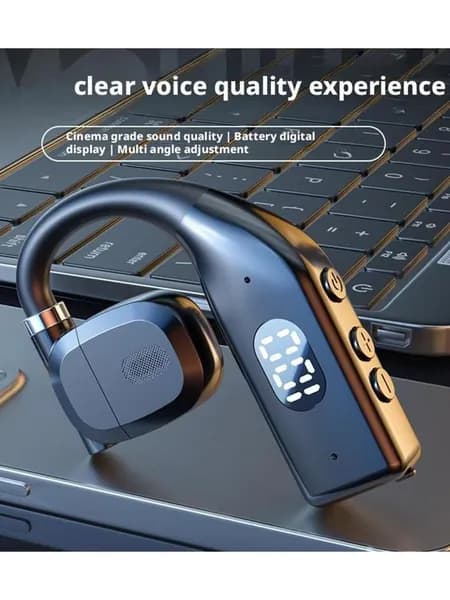 Наушники проводные с микрофоном, Bluetooth, USB Type-C, черный