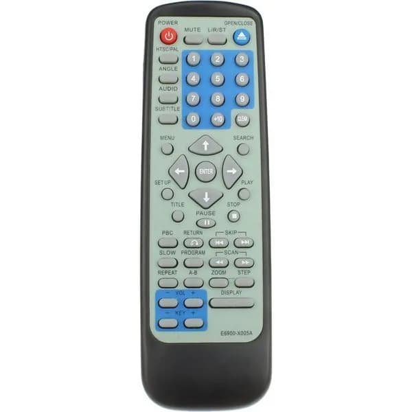 Пульт HUAYU DVD E6900-X005A для плеера ROLSEN