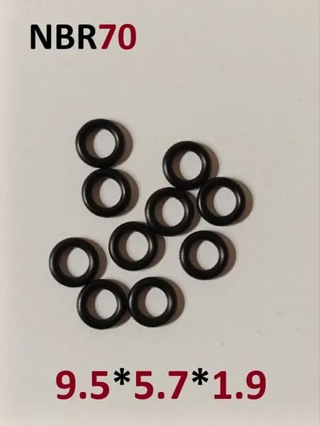 9.5*5.7*1.9мм Уплотнительные кольца O-RING VOD1 / OR R5 (NBR70), 10шт