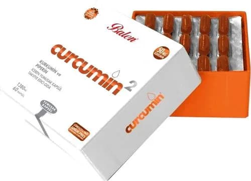 Balen Curcumin 1380 мг с пиперином, 60 мягких капсул, экстракт куркумы холодного отжима, антиоксидантная поддержка