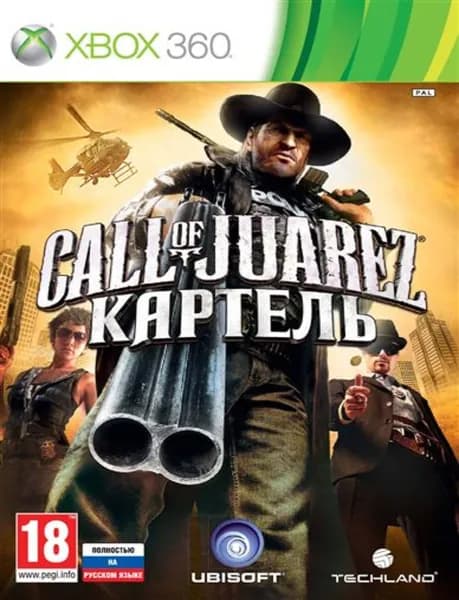 Call of Juarez Картель Полностью на русском Видеоигра на диске Xbox 360. Товар уцененный