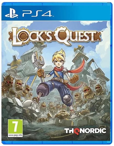 Игра PS4/PS5 Locks Quest (Диск) (PlayStation 4, PlayStation 5, PlayStation 5 Pro, Английская версия)