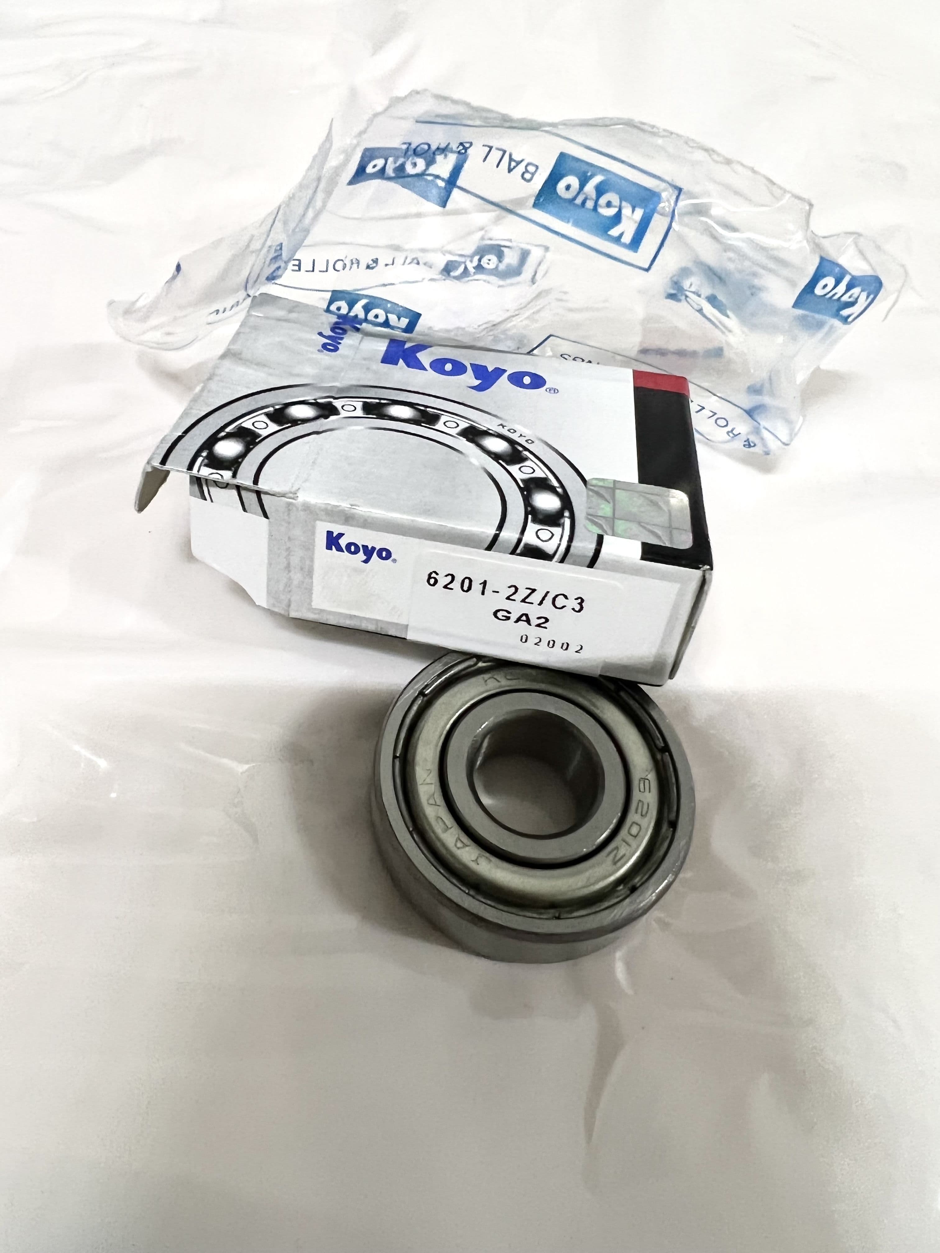 Подшипник 6201-2Z (6201-2Z) (80201) KOYO Япония. Made in Japan