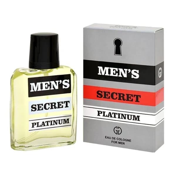 ALAIN AREGON Одеколон Men's Secret Platinum, мужская, 95 мл
