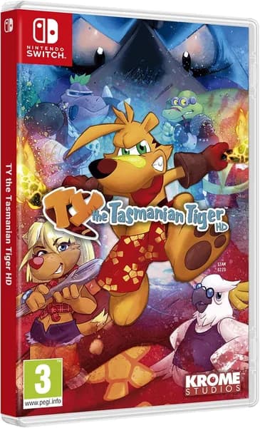 Игра TY the Tasmanian Tiger HD (Nintendo Switch, Nintendo Switch 2, Английская версия)