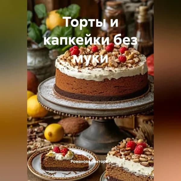 Торты и капкейки без муки | Романова Виктория | Электронная аудиокнига