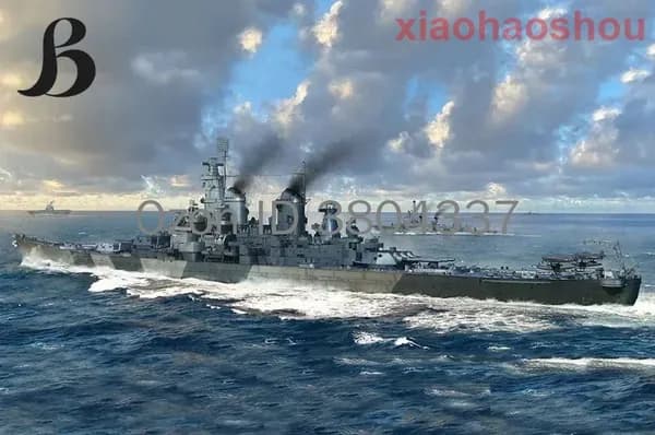 Trumpeter 06749 1/700 USS Линкор ВМС США класса Айова BB-61 Model Kit Корабль