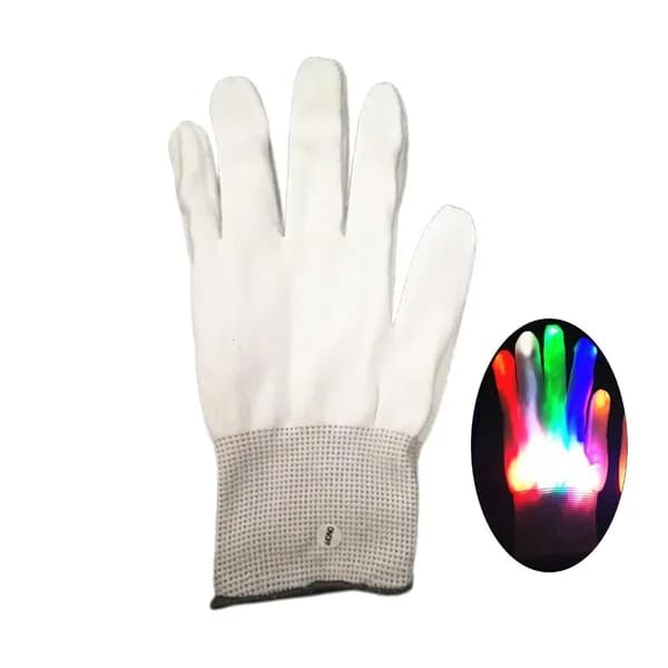 Светящиеся LED-перчатки, Красочный