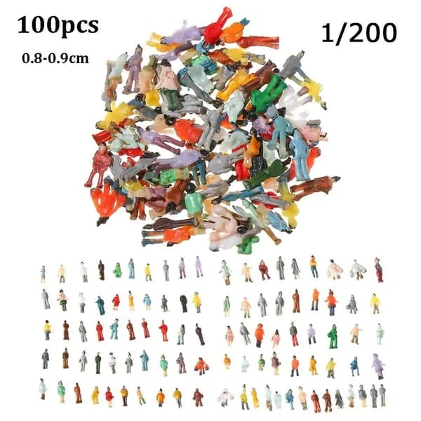 50/100 шт. Яркие люди