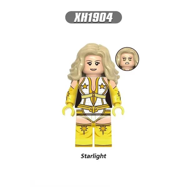 Конструктор для детей, фигурка Звезда из сериала Пацаны