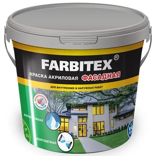 ВДК фасадная 1,1кг FARBITEX