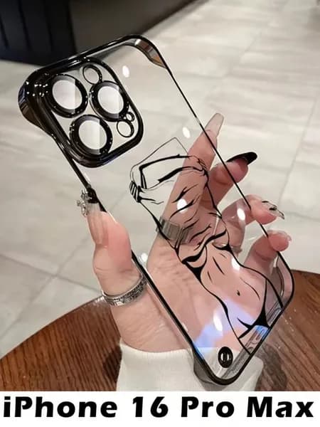 Чехол на iphone 16 ProMax с логоитип