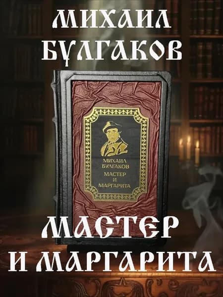 Мастер и Маргарита. М.Булгаков. Книга в кожаном переплете. | Булгаков Михаил Афанасьевич