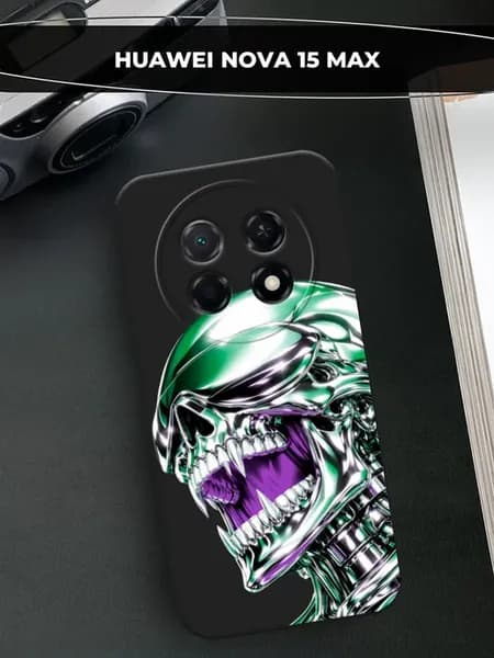 Чехол на Nova 15 Max череп