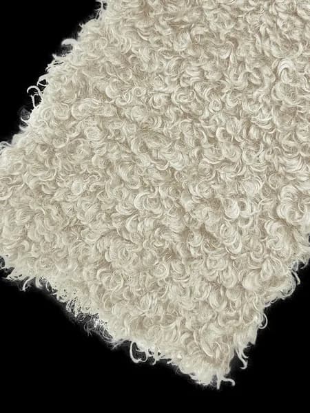 Отрез ткани Мех кудрявый,45CM*38CM,творчества и шитья, рукоделия.