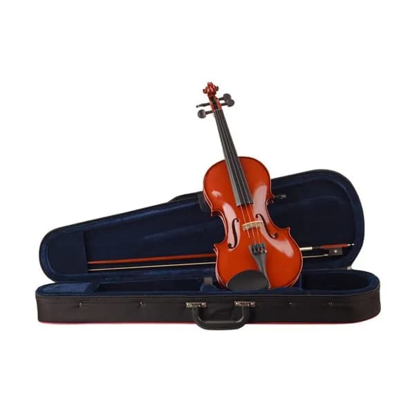 Prima P-100 1/4 Скрипка, верхняя дека ель, 4 струны, комплект футляр смычок канифоль
