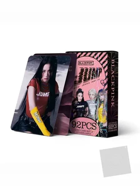 KPOP 92шт/коробка BLACKPINK Фотокарточки Jump Коллекционная карточка