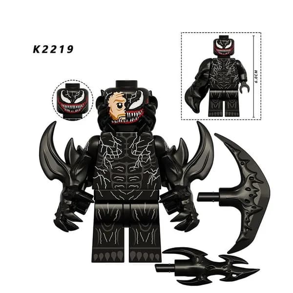 Минифигурка "Марвел Веном" совместим с конструкторами лего (K2219)