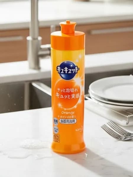 Средство для мытья посуды KAO CuCute Orange с ароматом апельсина 220 мл