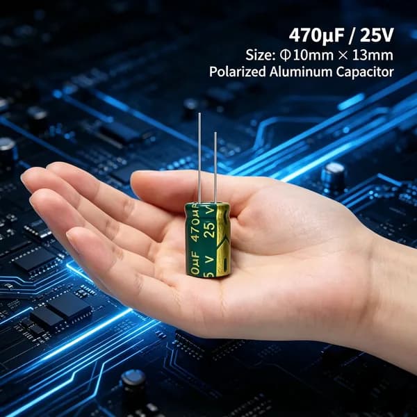20 шт 25B470мкф 25V470UF 10X13MM материнская плата Электролитический конденсатор аксессуар