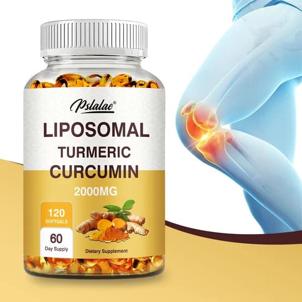 Капсулы Pslalae Liposome с куркумином - содержат куркумин - антиоксидантная защита, поддержка здоровья суставов