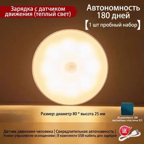 Настенный светильник, 5 Вт