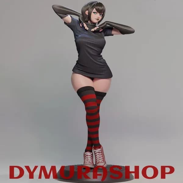 Фигурка Коллекционная Неокрашенная 0648 Mavis Dracula Одетая 1/24