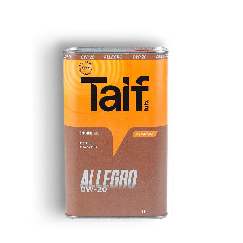 TAIF ALLEGRO 0W-20 Масло моторное, Синтетическое, 1 л