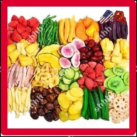 Сублимированные фрукты разнообразных вкусов 250 г/банка,С витамином С , Хрустящая закуска на каждый день