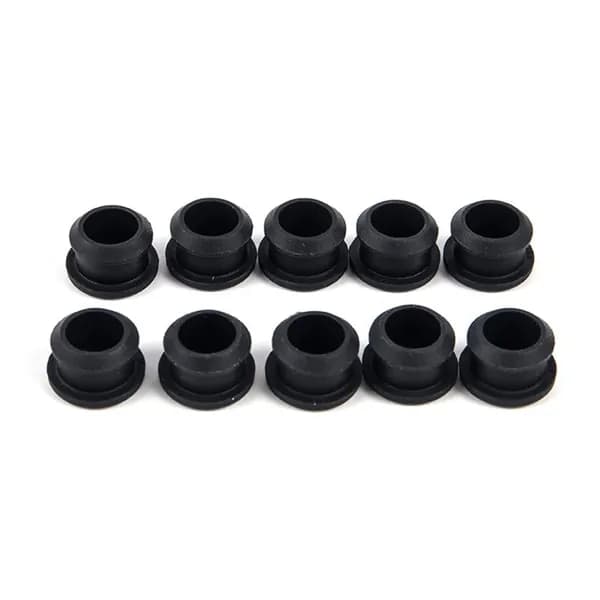 Заглушка для отверстий силиконовая чёрная 10 шт., 12MM