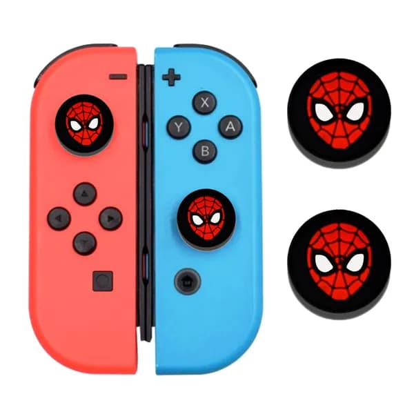 Накладки на стики нинтендо свитч Nintendo Switch для контроллеров Joy-Con Человек-паук, Бэтмен, Марио, Обитель зла