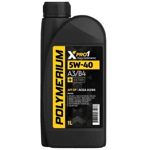 POLYMERIUM XPRO1 SP A3/B4 5W-40 Масло моторное, Синтетическое, 1 л