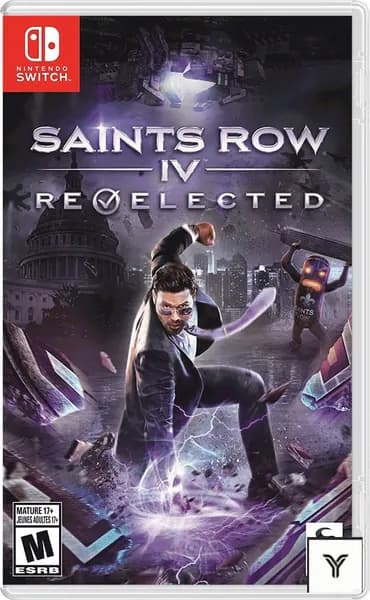 Игра Saints Row 4 (IV) Re-elected US (Nintendo Switch, Русские субтитры)