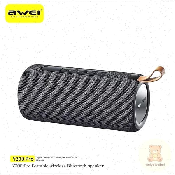 Умная портативная колонка Станция Стрит с Алисой, черный, 30 Вт (YNDX-00030BLK)
