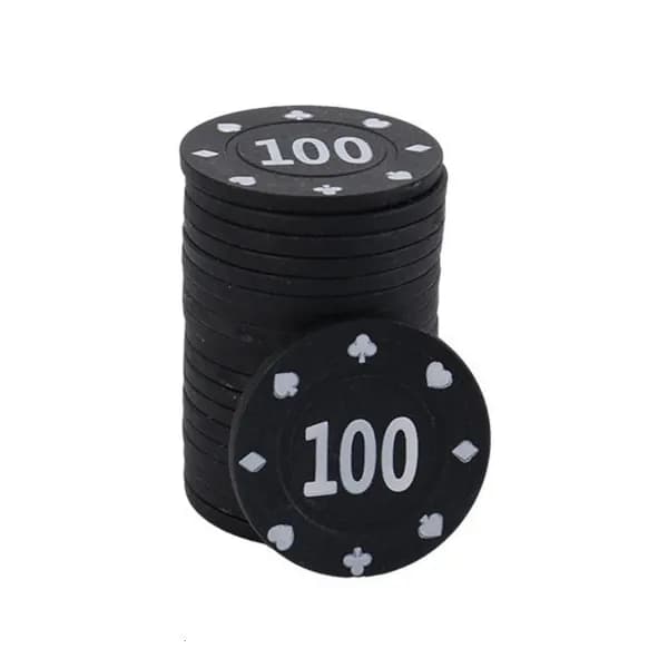 Набор из 100 фишек для покера, 100